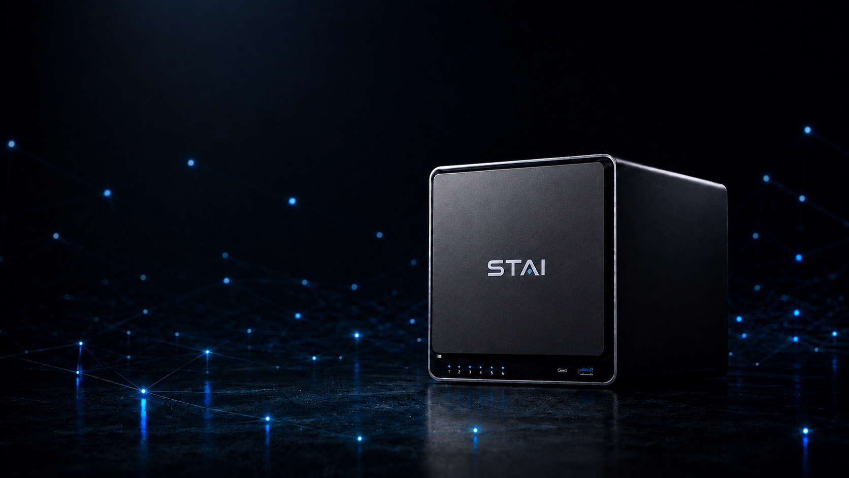 An STAI distributed physical node deployed in a local facility